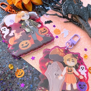 Silent Hill HALLOWEEN FRIENDS - 3&quot; glitter acrylic keychain