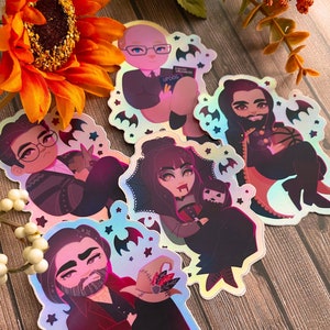 What We Do In The Shadows VAMPIRE COVEN - 3&quot; holographic sticker