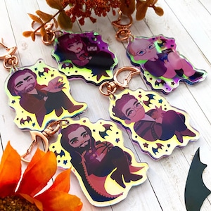 What We Do In The Shadows VAMPIRE COVEN - 2.5" iridescent acrylic keychain