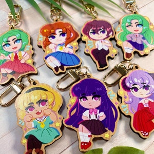 Higurashi WHEN THEY CRY - 2.5&quot; wooden charms