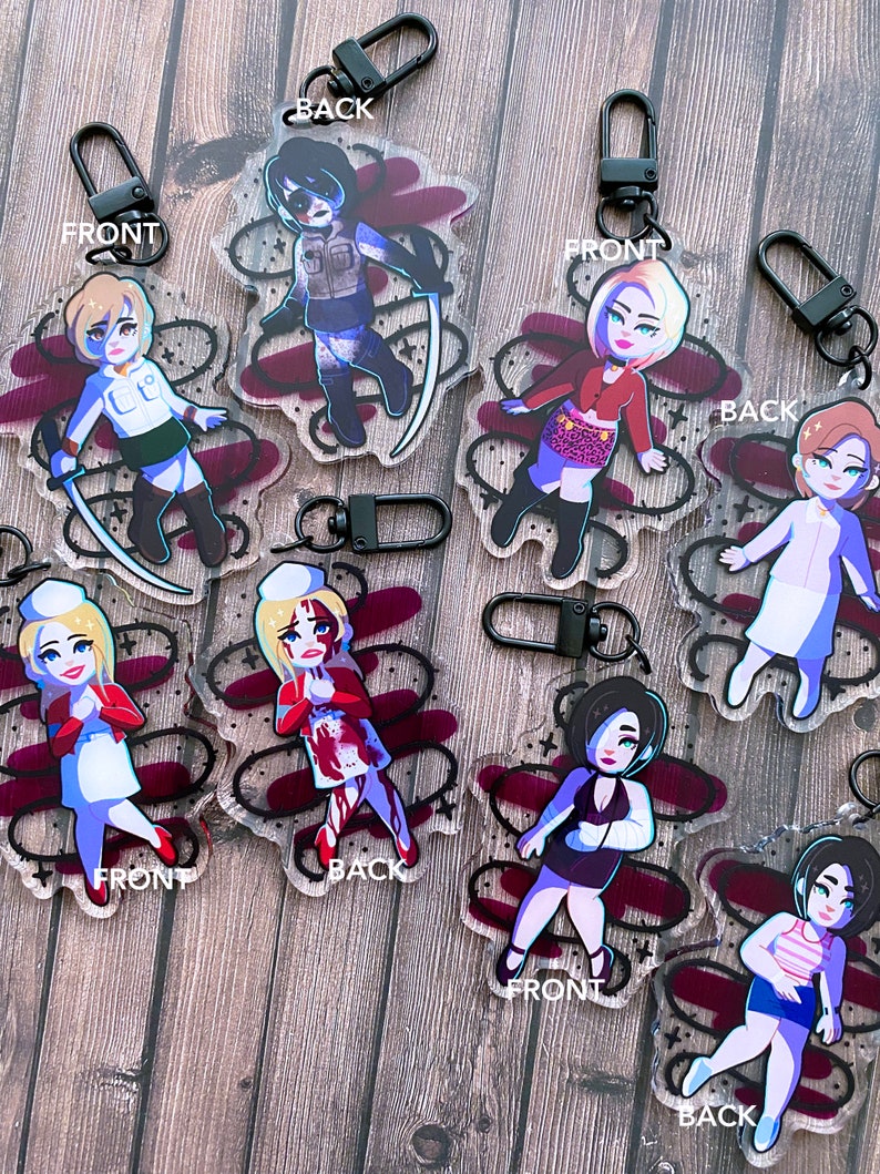 SILENT HILL 3 acrylic keychains image 6
