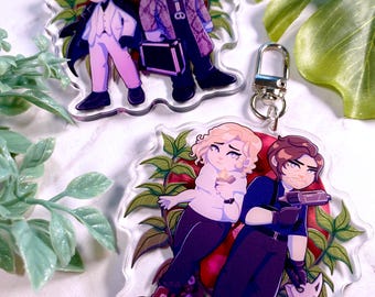 Resident Evil REQUIEM - 2.75" acrylic keychain
