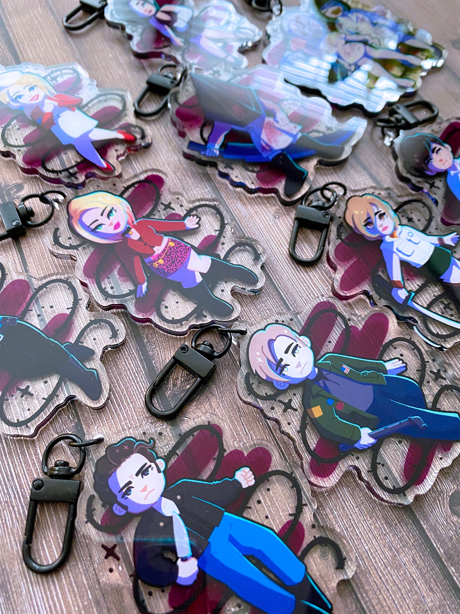 SILENT HILL - 3" acrylic keychains