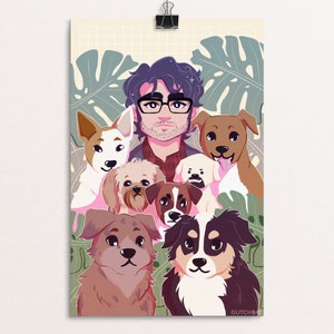 Hannibal WILL GRAHAM DOGS - holografischer Minidruck