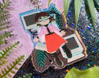 SERIAL EXPERIMENTS LAIN - 3" acrylic keychain