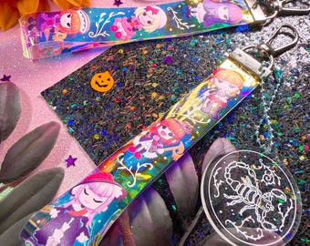 Umineko WITCH COVEN - holographic mini lanyard and keychain