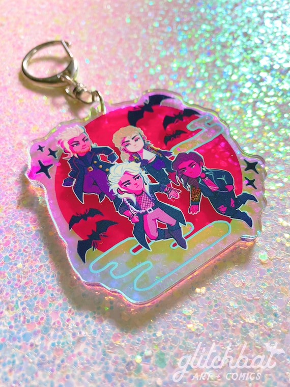 80s Horror THE LOST BOYS - 2.5" iridescent acrylic keychain