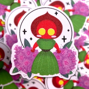 FLATWOODS MONSTER - 3&quot; frosted vinyl sticker