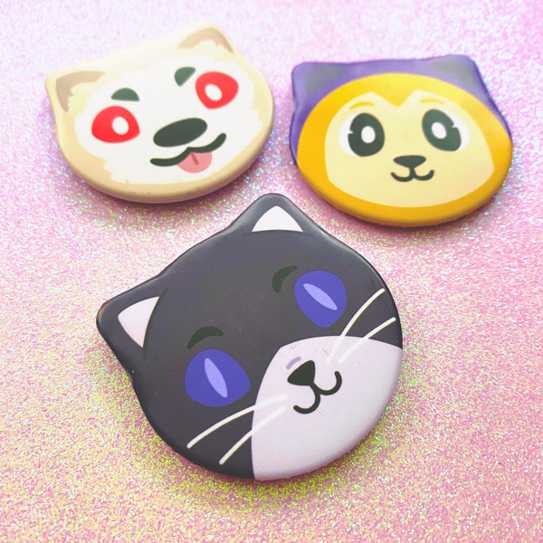 Persona FURRY FRIENDS - 2" buttons