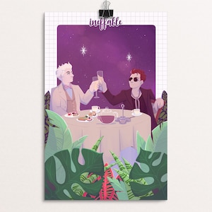 Good Omens INEFFABLE - holographic mini print