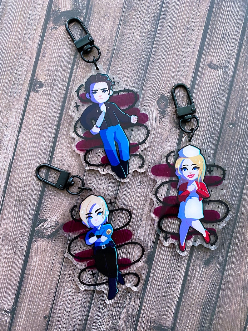 SILENT HILL 3 Acrylic Keychains Etsy