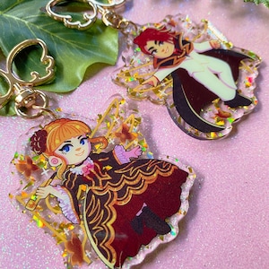 Umineko BATTLER & BEATRICE - 2.5&quot; acrylic keychains