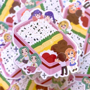 Higurashi BENTO - 3&quot; holographic sticker
