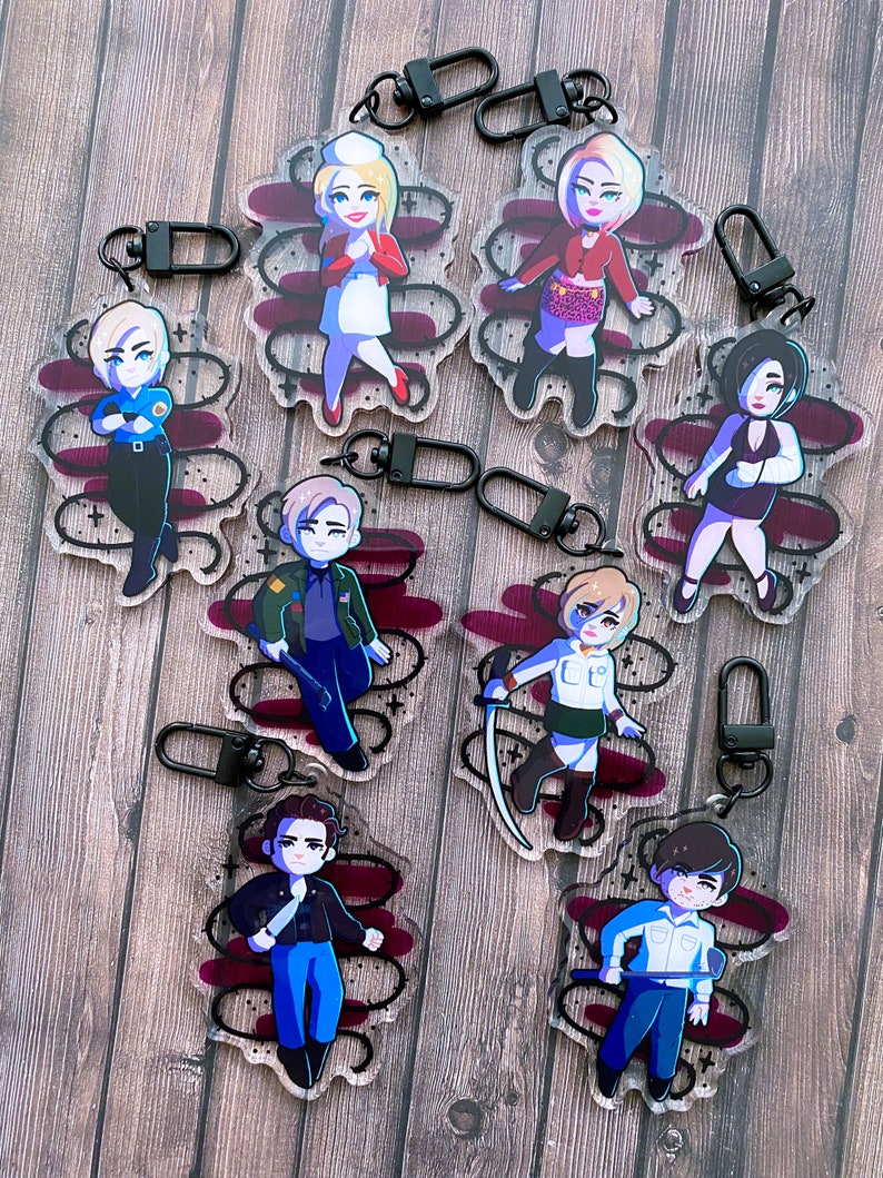 SILENT HILL 3 Acrylic Keychains Etsy