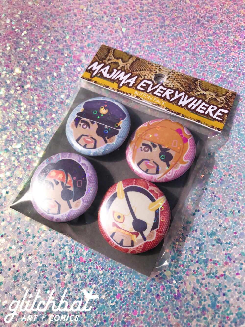 Ryu ga Gotoku MAJIMA EVERYWHERE - 1.25" button set