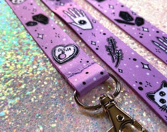 Spooky Occult WITCHCRAFT VIBES - lanyard