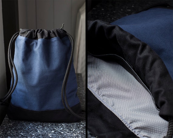 pull string backpack