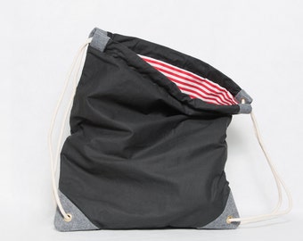 HART - One-off bag / Drawstring / Canvas Backpack / Sackpack / Gym bag / Everyday / Sport / Backpack