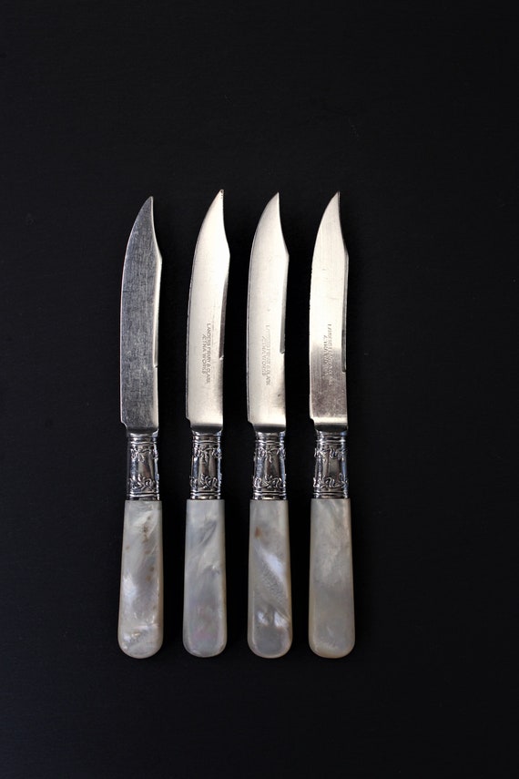 Landers Frary and Clark Aetna Works Sterling Mother of Pearl 4