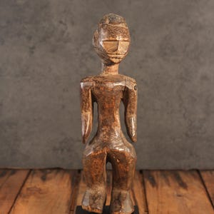 Mumuye Iagalagana Effigy Vintage African Wood Carving Nigeria