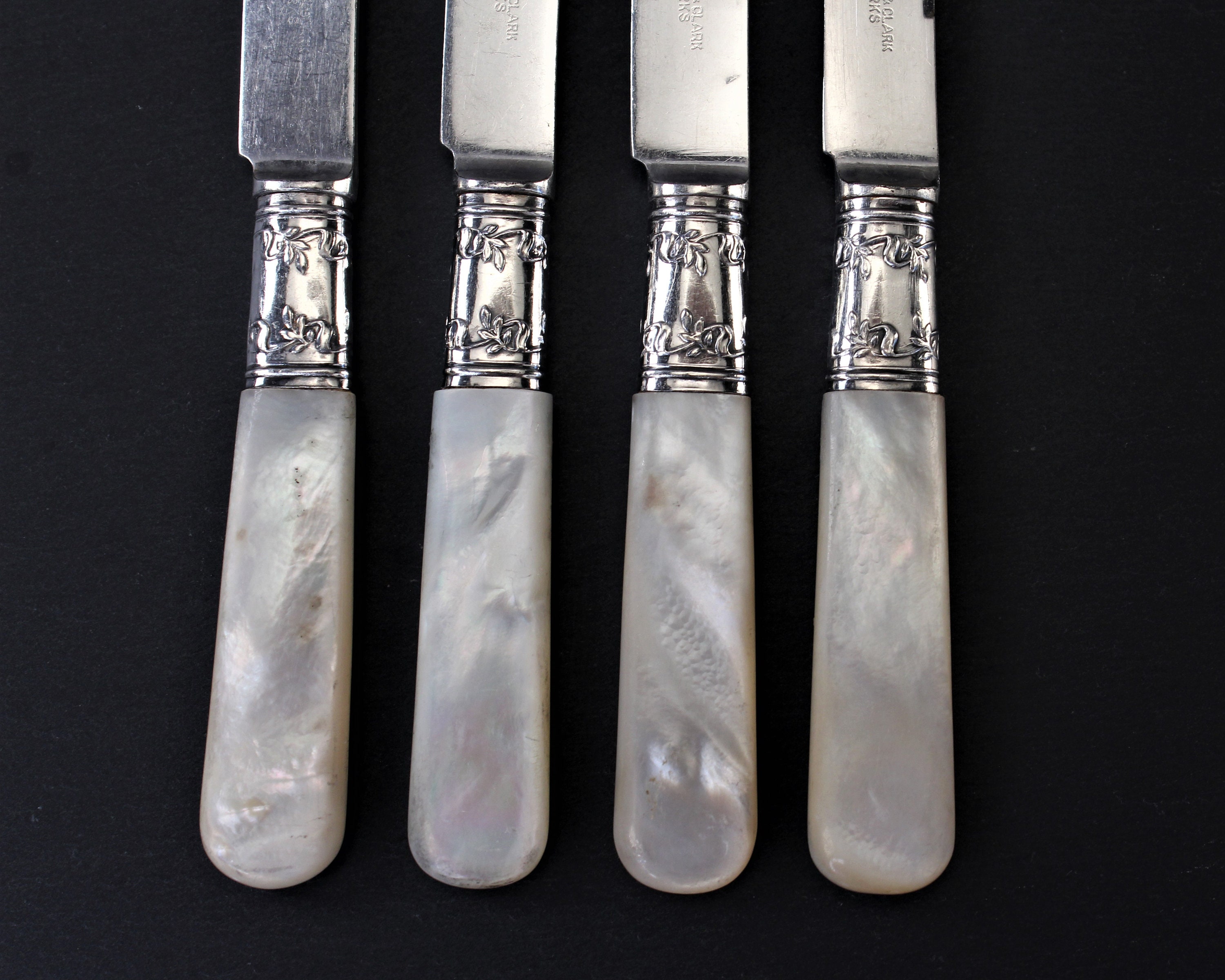 リード＆バートン】純銀 スターリング／ナイフ＆フォーク／Les Cinq