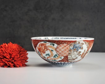 Meiji Imari Porcelain Bowl Antique Japanese Arita