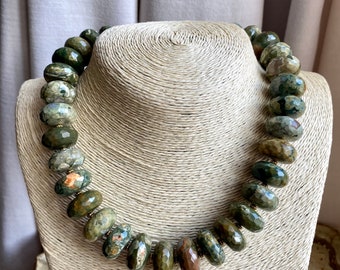 Rhyolite necklace