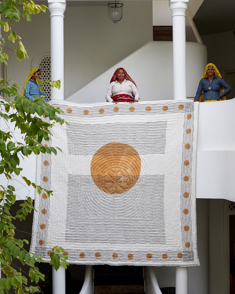 Modern Quilt Handmade Quilt for Sale Queen Size Quilt King Etsy