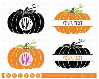 Download Pumpkin Monogram Svg Etsy