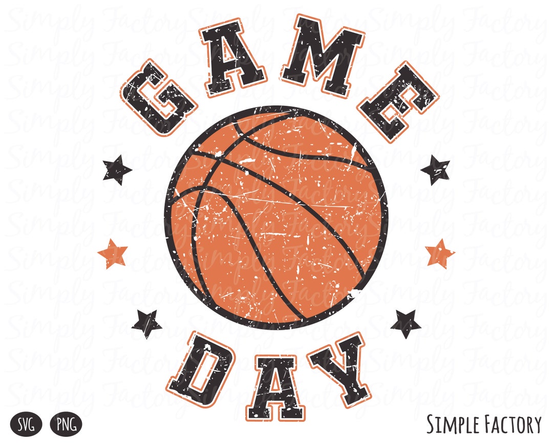 Retro Varsity Game Day Basketball Png Game Day Svg Varsity Etsy