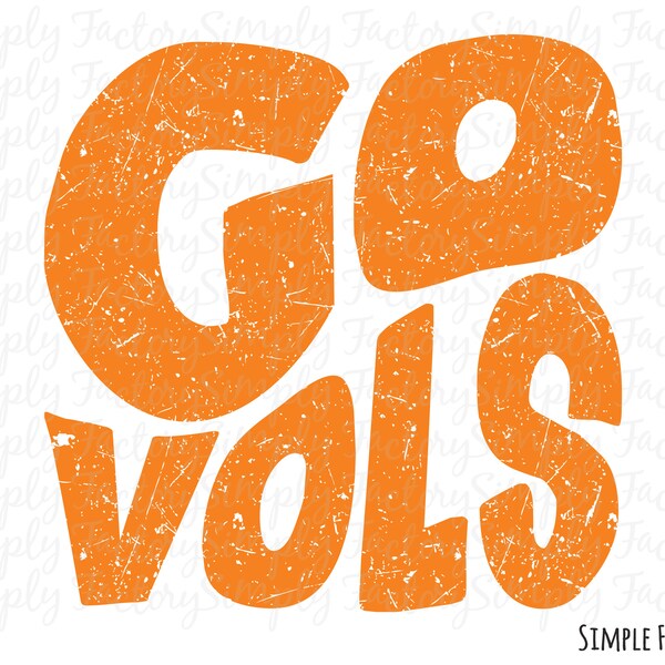 Groovy Go Vols Svg - Etsy Canada