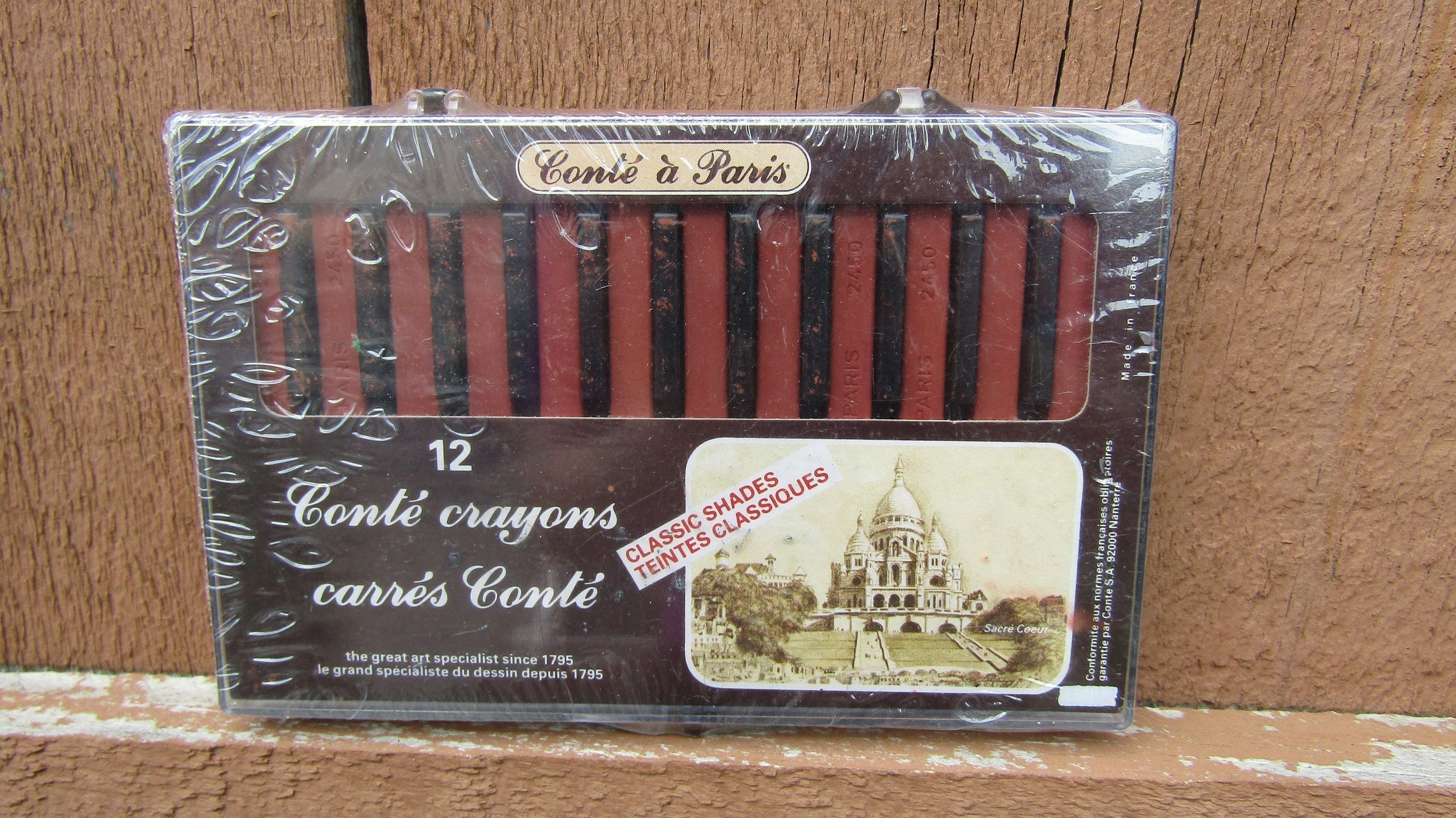 Conte Classic Color Crayons, 12 Pack