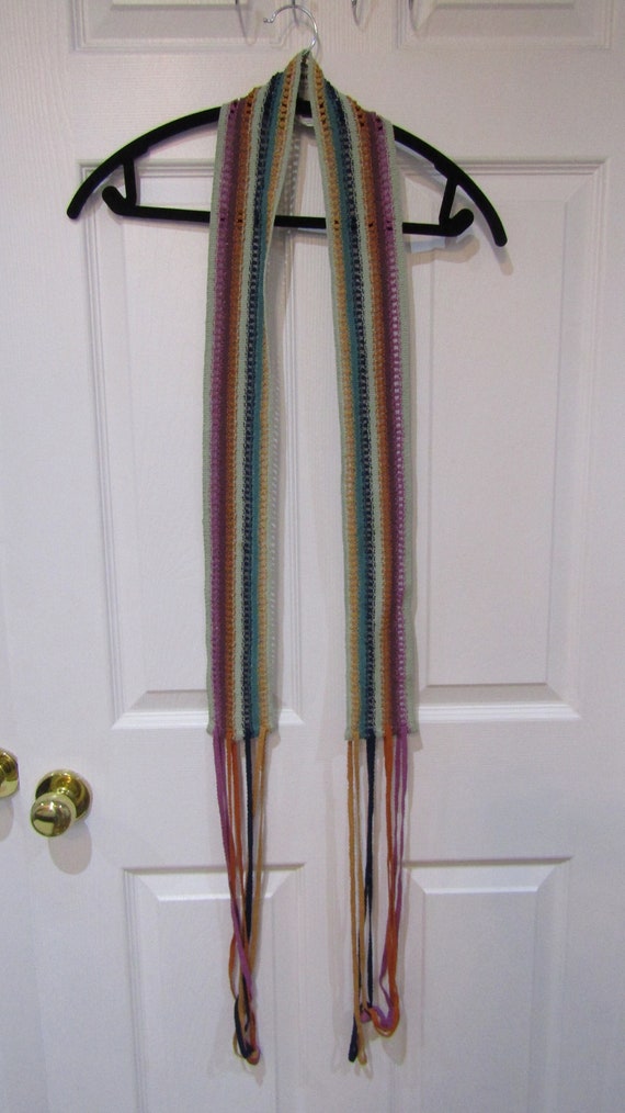 Vintage Missoni Multicolor Rainbow Color Luxury De