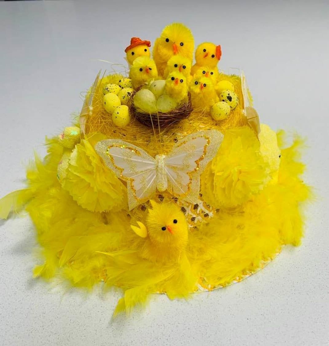 Easter Bonnet Hat Ready Decorated 