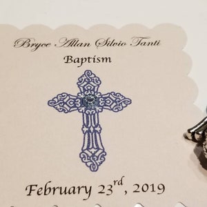 Baptismal cards