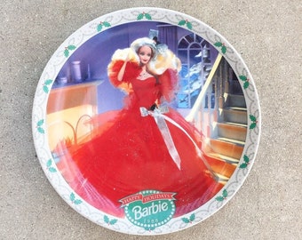 barbie collector plates value