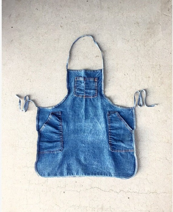 Vintage Jean Apron