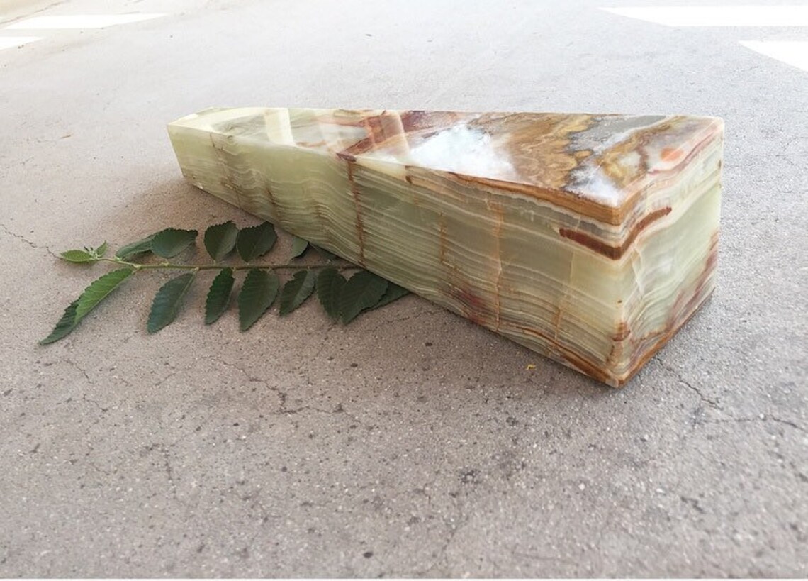 Große rustikale 14 Geode Turm / grün Onyx Turm / Geode | Etsy