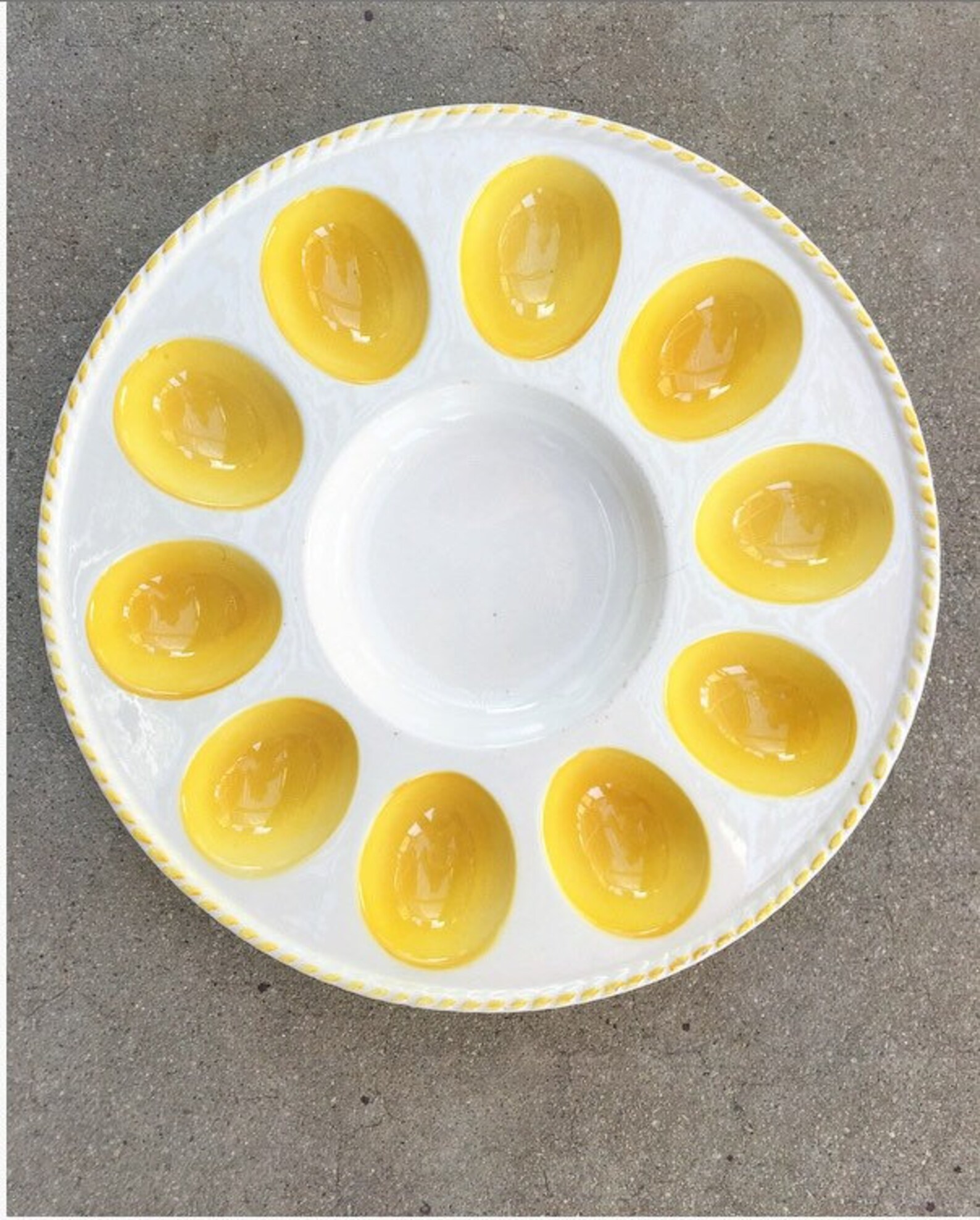 Deviled Egg Serving Plate Platter Tray Made in Japan Etsy