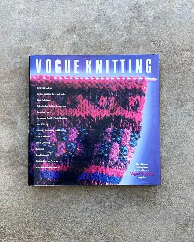 Vogue Knitting Book - 10th Edition 1948