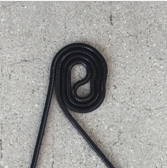 Disco Black Metal Mesh Bag / Metal Strap Gem