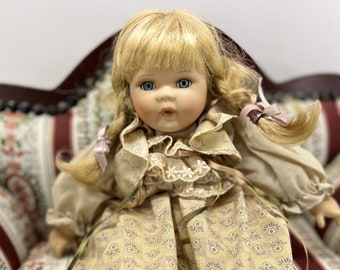 Poupée Vintage Schildkröt 25 Cm – Allemagne 1960 – Corps Souple, Cheveux Blonds