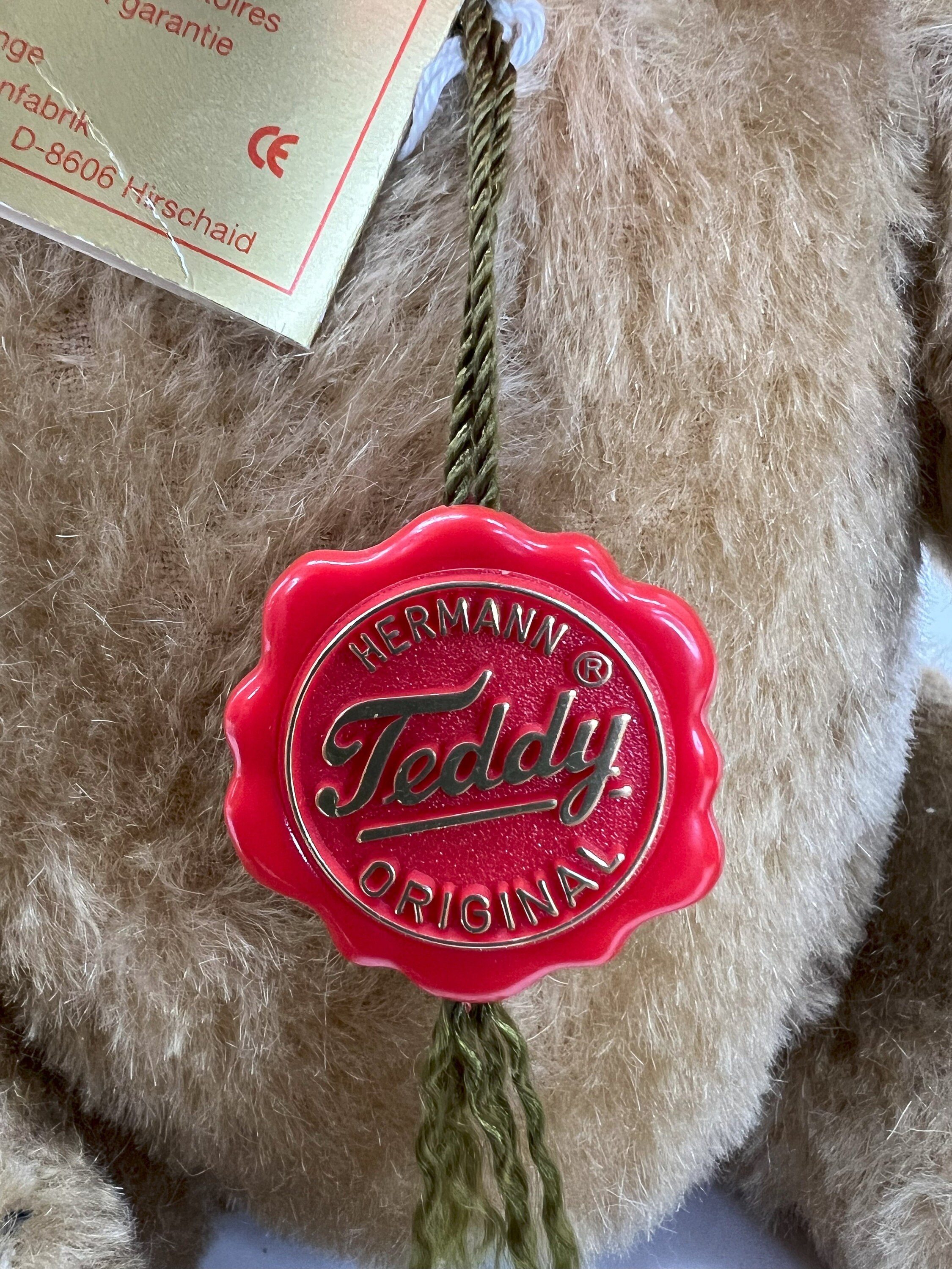 Vintage Teddy Bear, Hermann Teddy Originals, 16