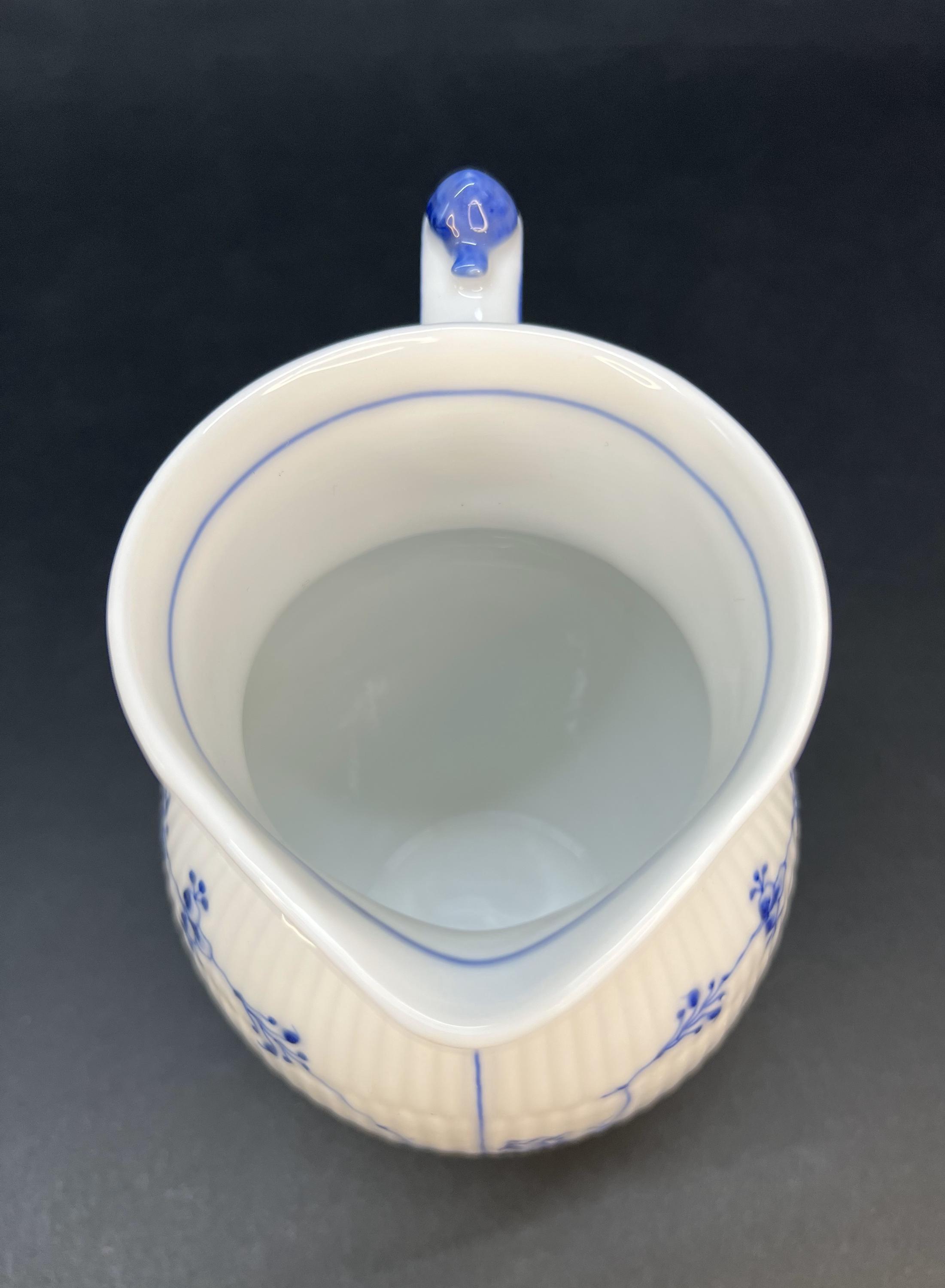 アンティーク ロイヤル コペンハーゲン ミルク ジャグ、ブルー