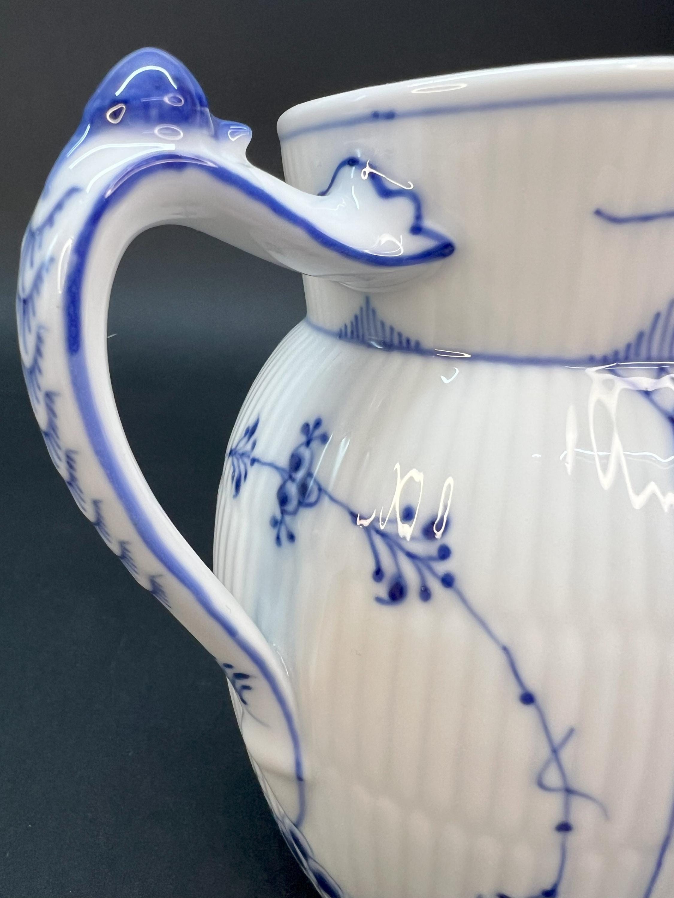 アンティーク ロイヤル コペンハーゲン ミルク ジャグ、ブルー