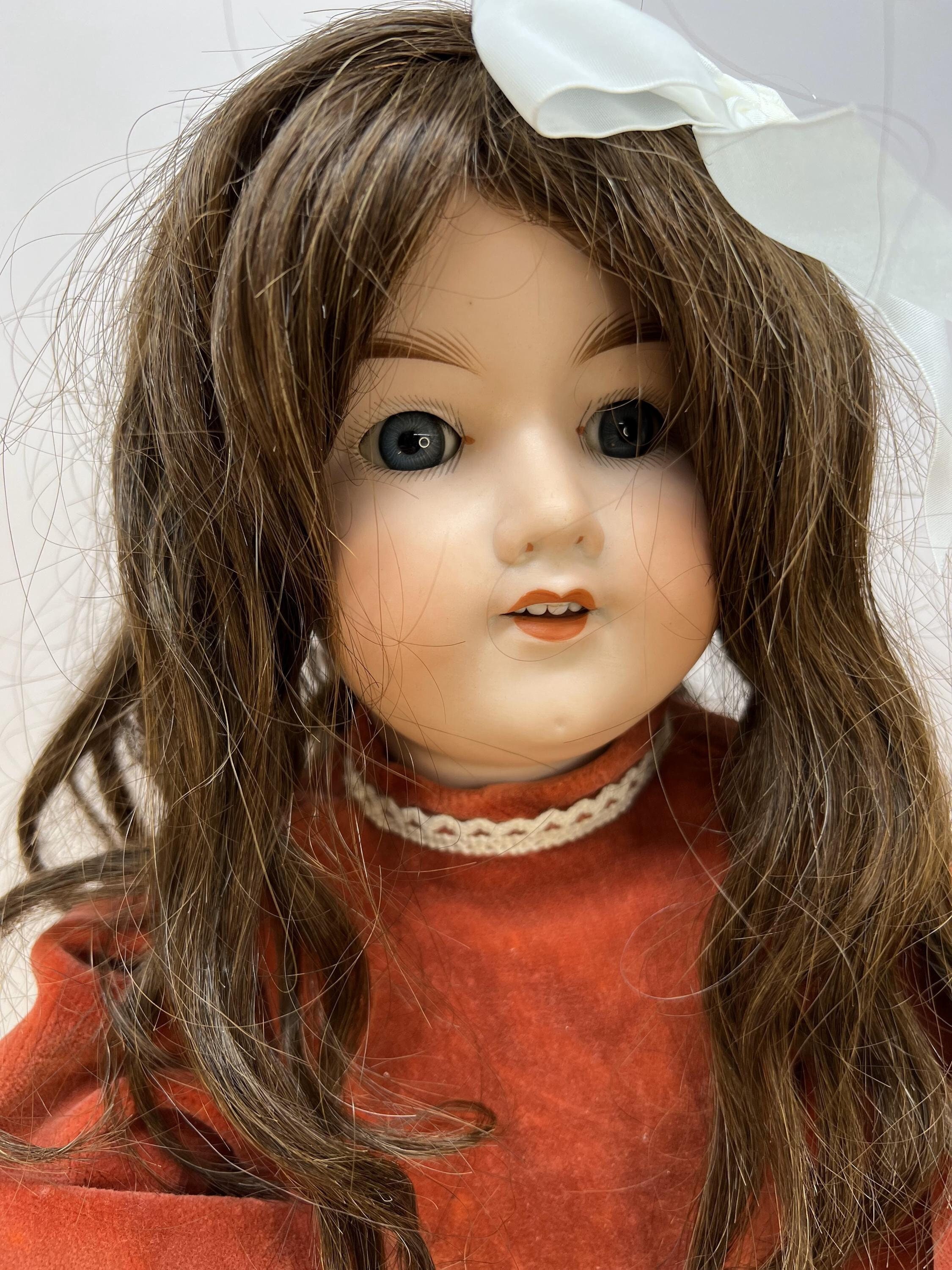 アルマンド・マルセイユのアンティークビスクドール（1900年頃） アルマンド・マルセイユのアンティークビスクドール（1900年頃