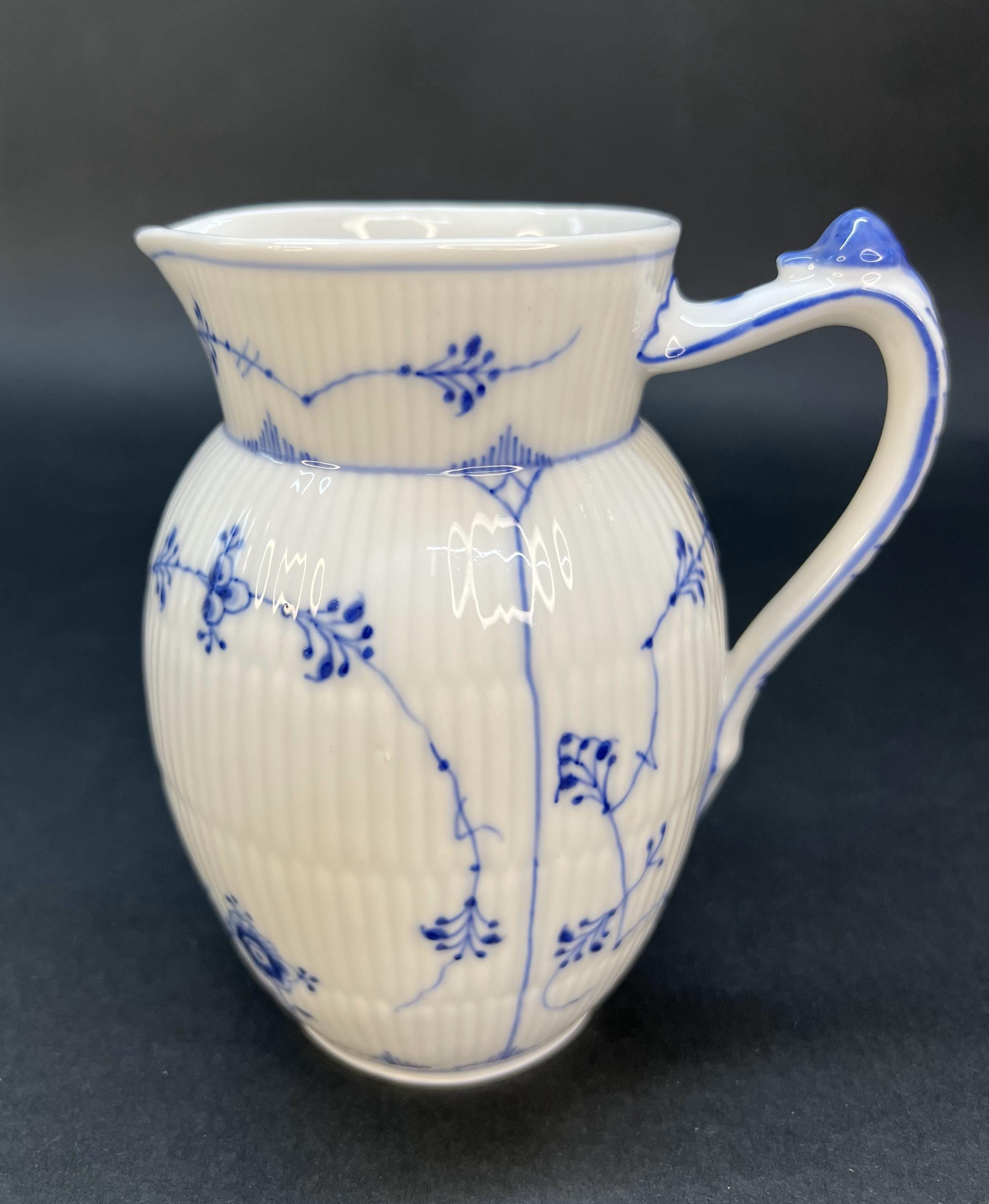 アンティーク ロイヤル コペンハーゲン ミルク ジャグ、ブルー