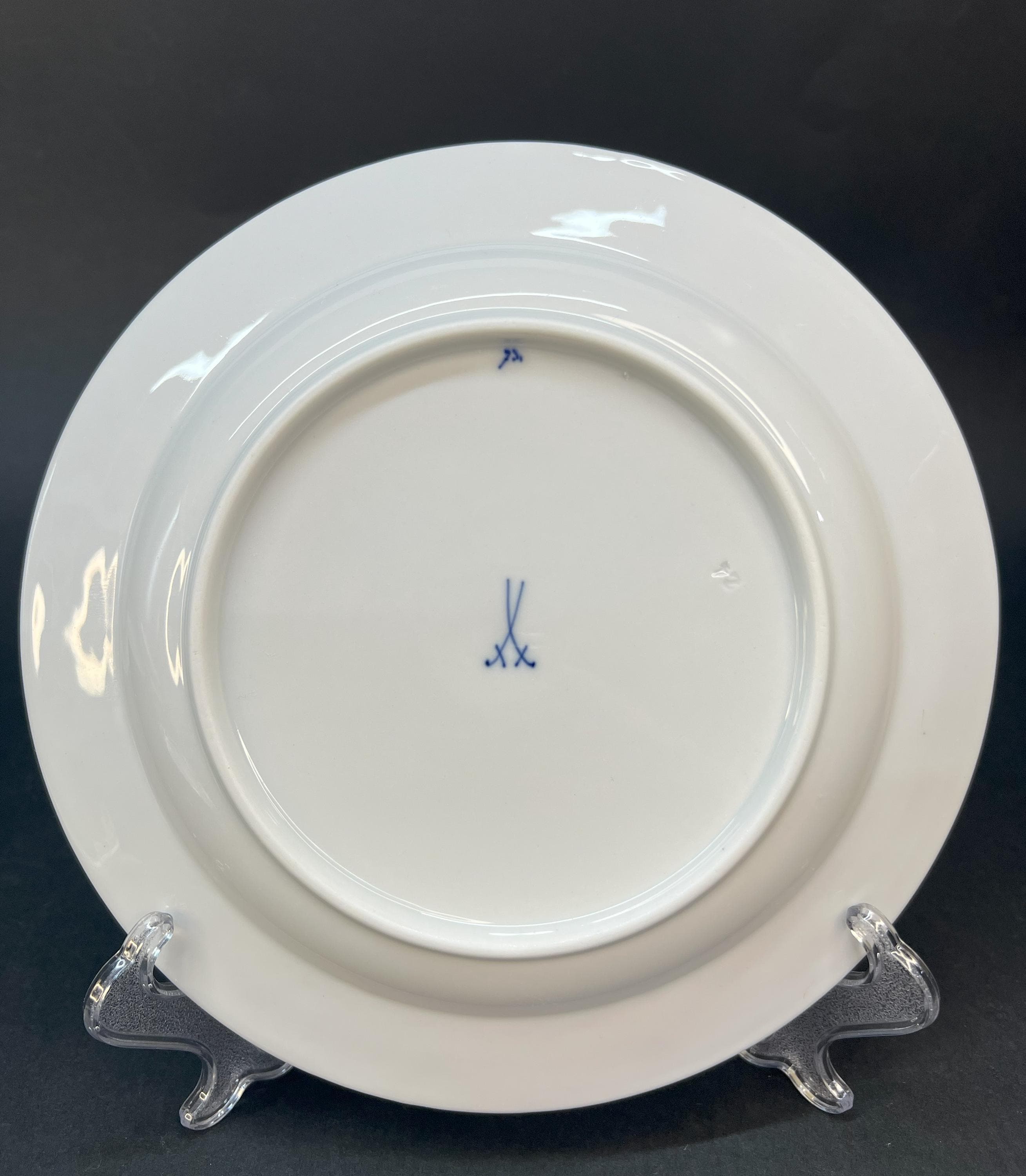 Meissen Grnes Efeu-Kaffeeservice & Teller, Anfang bis Mitte des 19.  Jahrhunderts handbemaltes Porzellan, klassische deutsche Eleganz - Etsy.de