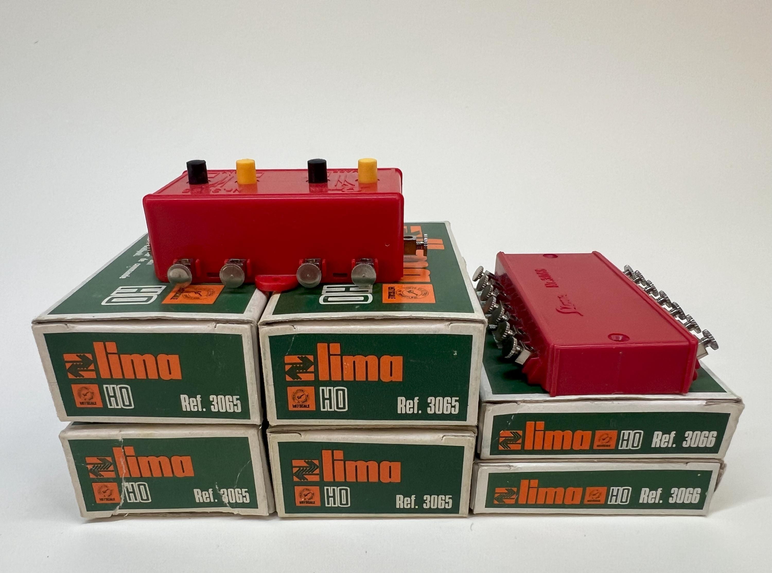 Vintage Lima HO 1:87 Railway Tracks & Accessories, Italy 80s. Code