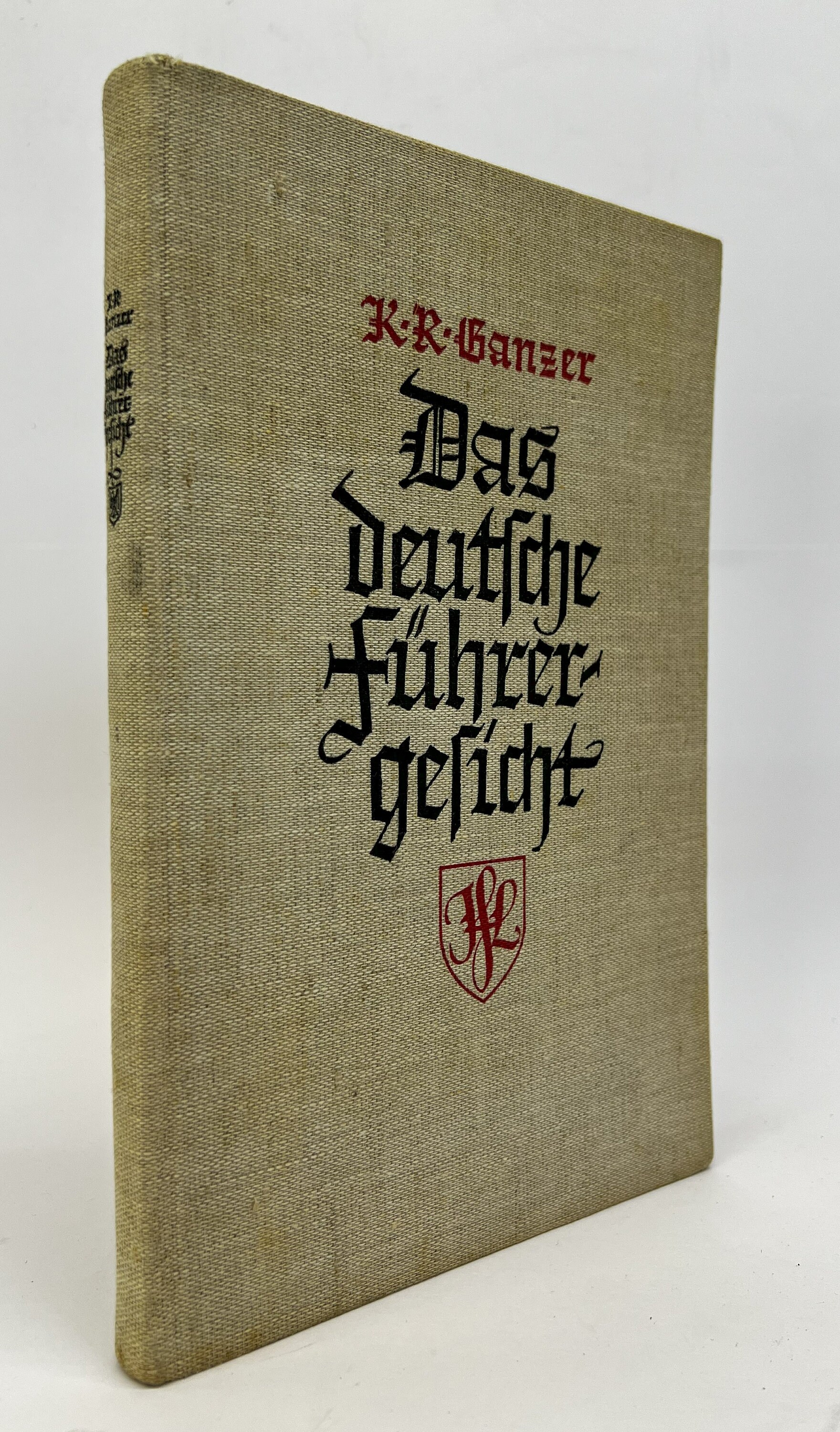 Antique German Books Written in the Old Fraktur Font. Late 19th